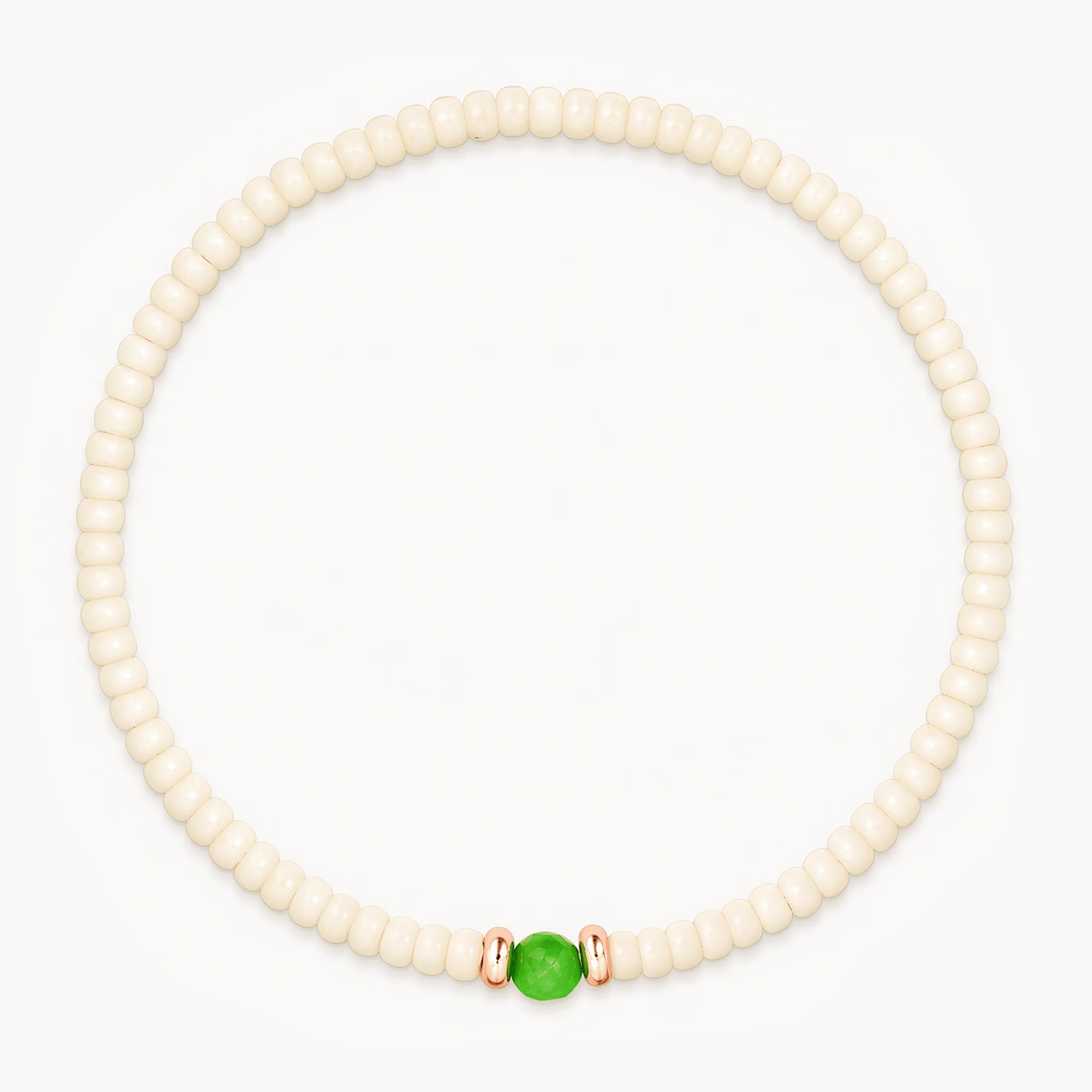 2mm Beads Dandy Bracelet (Cream)