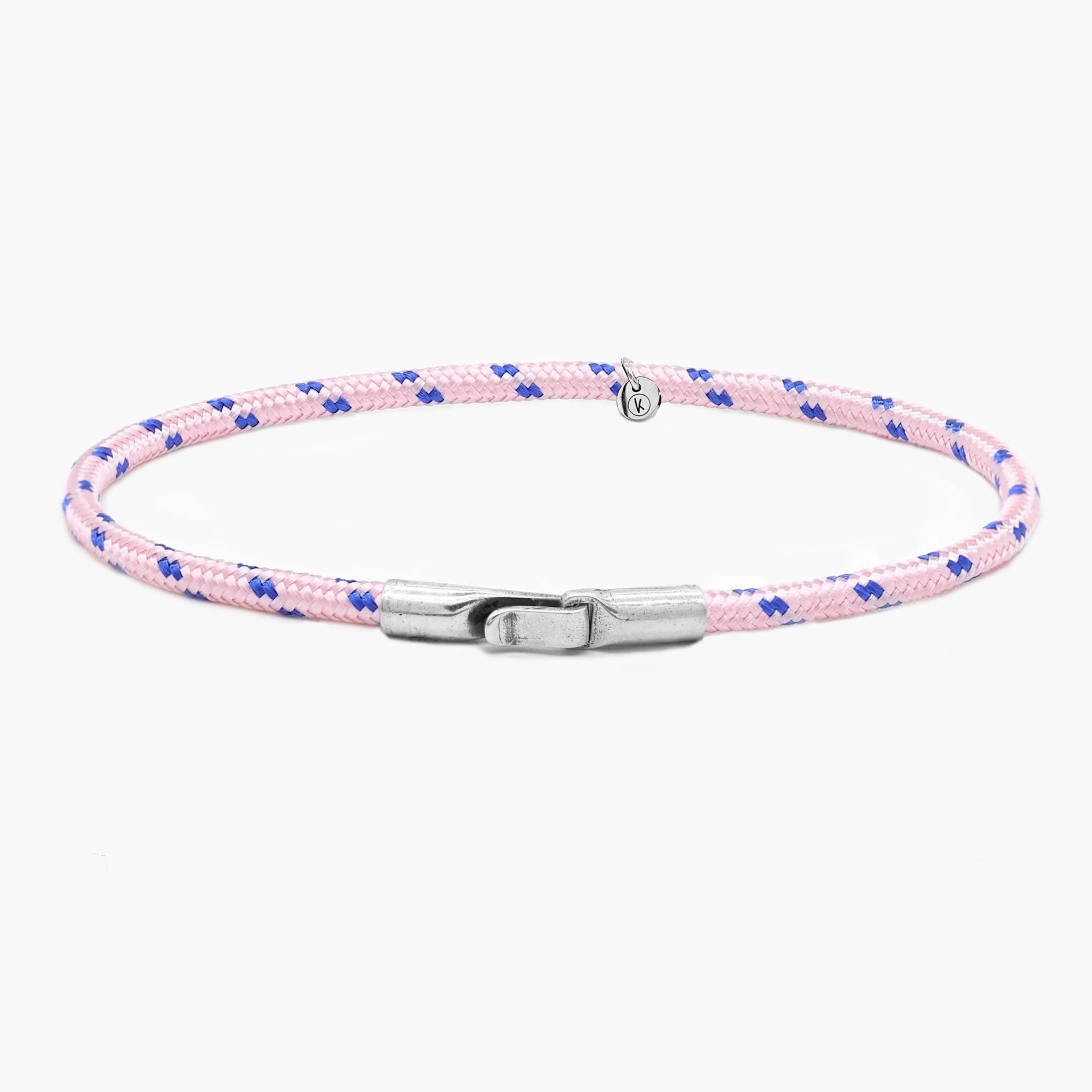 3m Sailing Cord Bracelet With Sterling Silver Clasp (Multicolors)