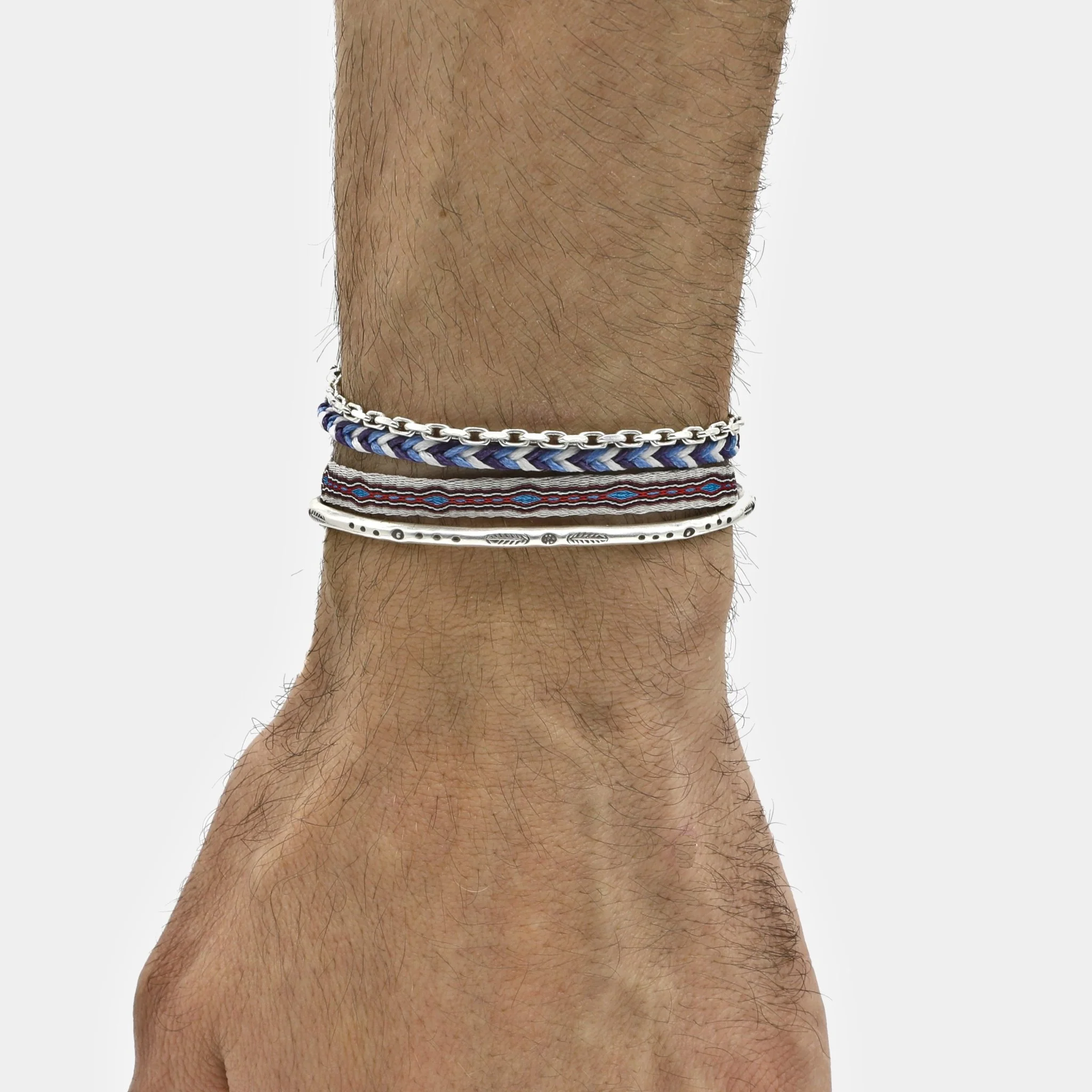 3mm Sterling Silver "Capri" Chain Bracelet - Image 3