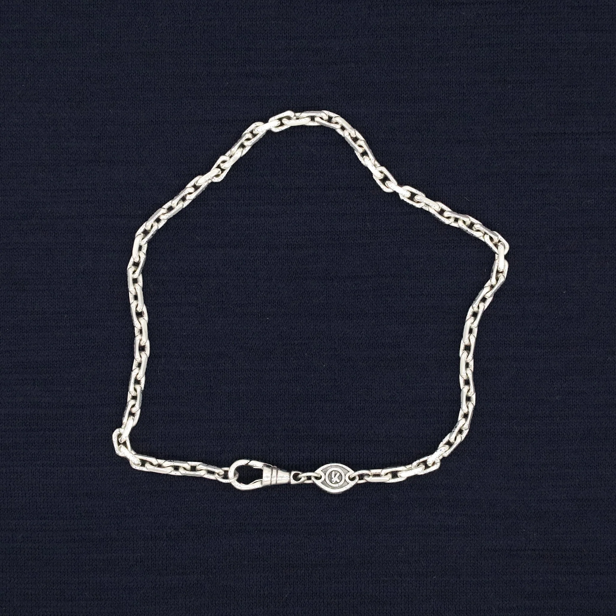 3mm Sterling Silver "Capri" Chain Bracelet - Image 5