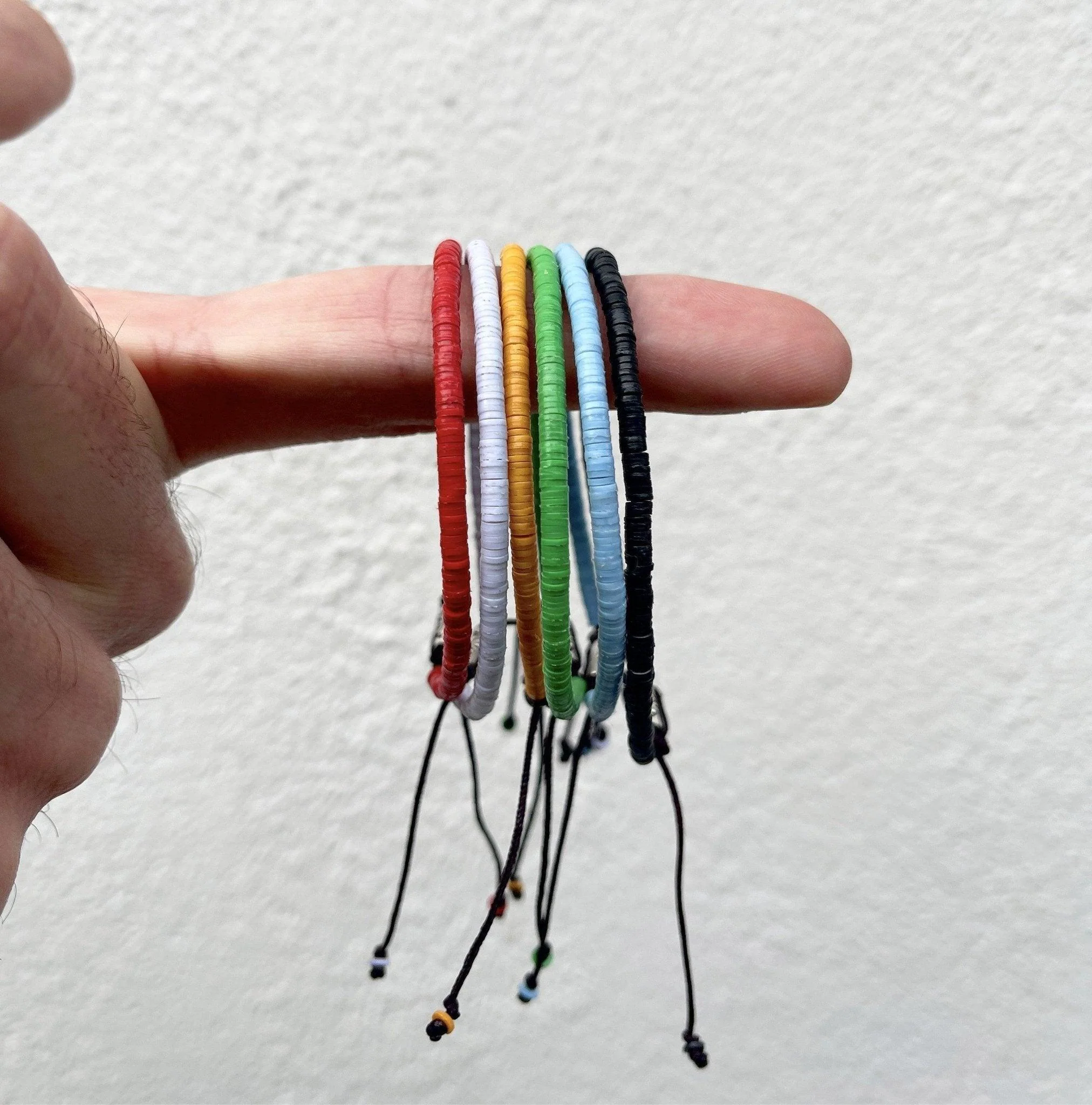 3mm Vinyl Bracelet (Off White) - Image 2