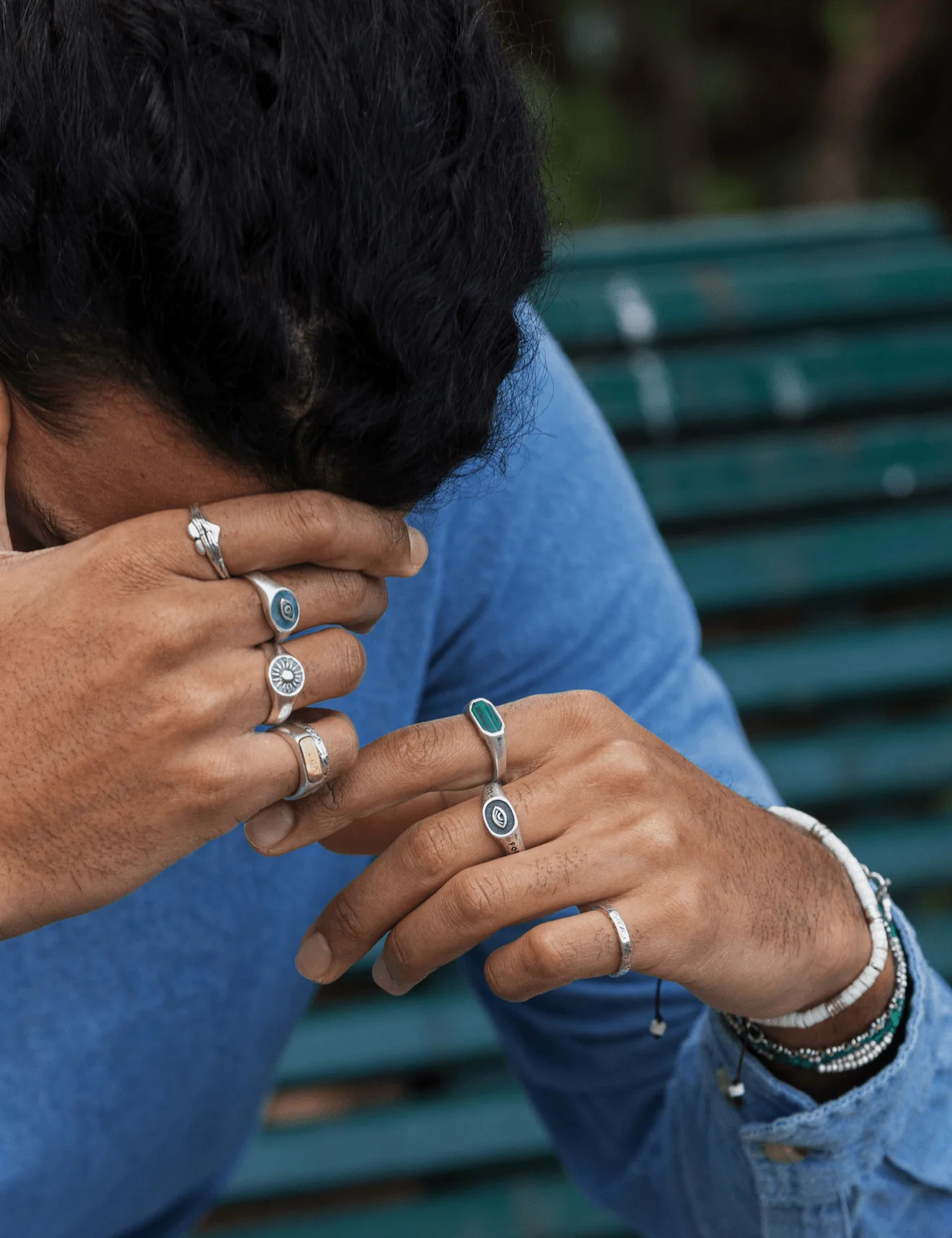 An Eye For An Eye Silver Signet Ring - Image 4