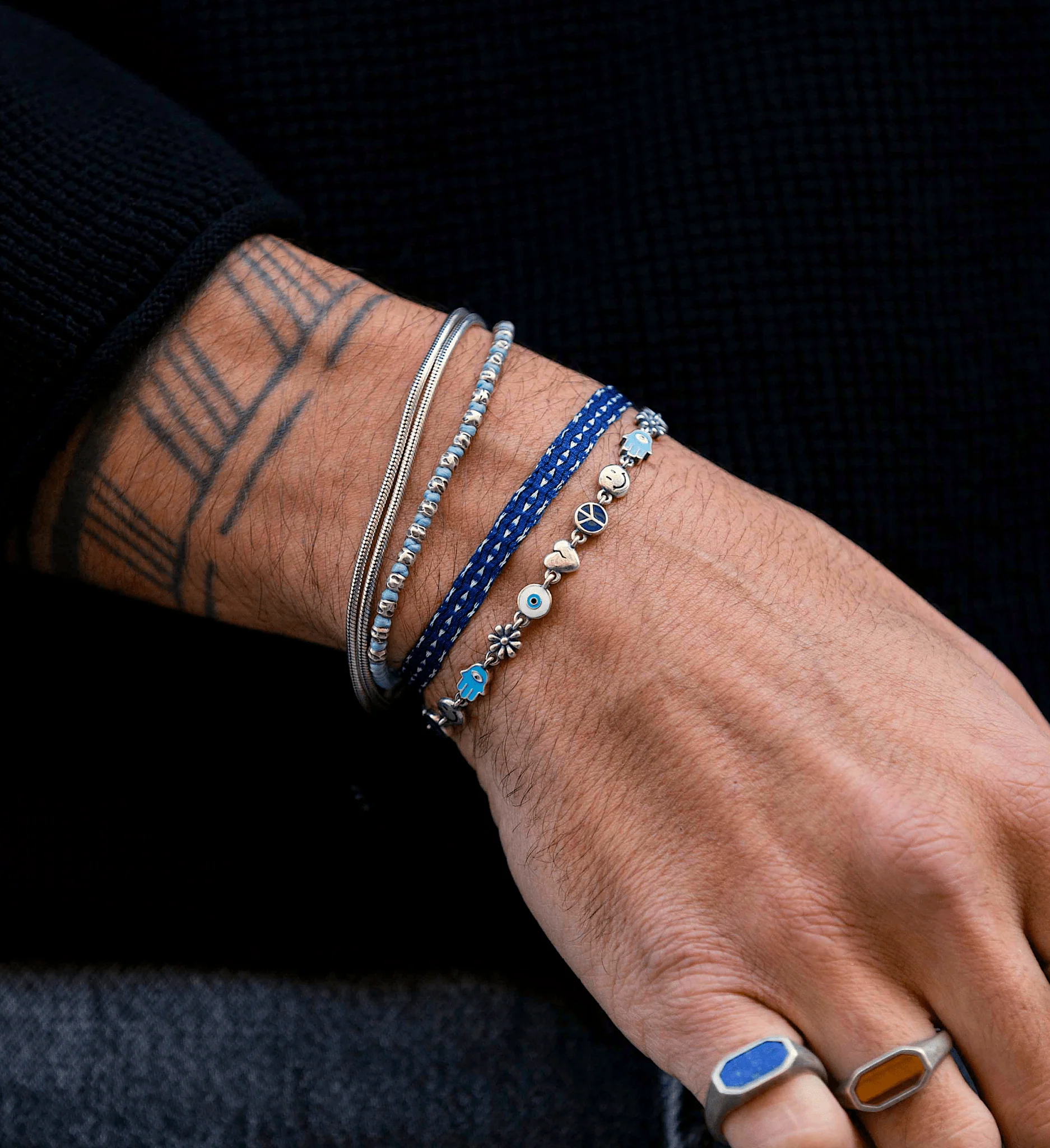 Holidays Bracelet With Sterling Silver Enameled Charms - Image 3