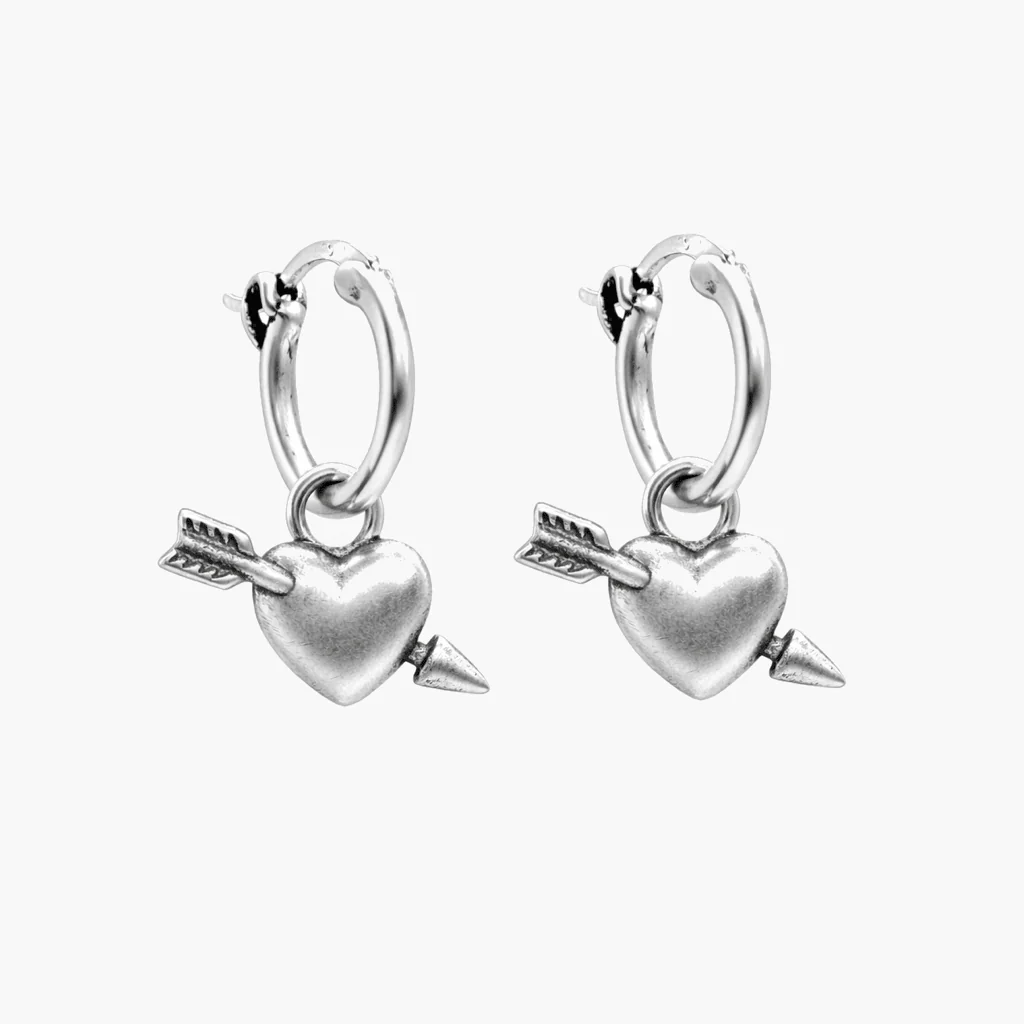 Cupid Sterling Silver Earring - Image 3