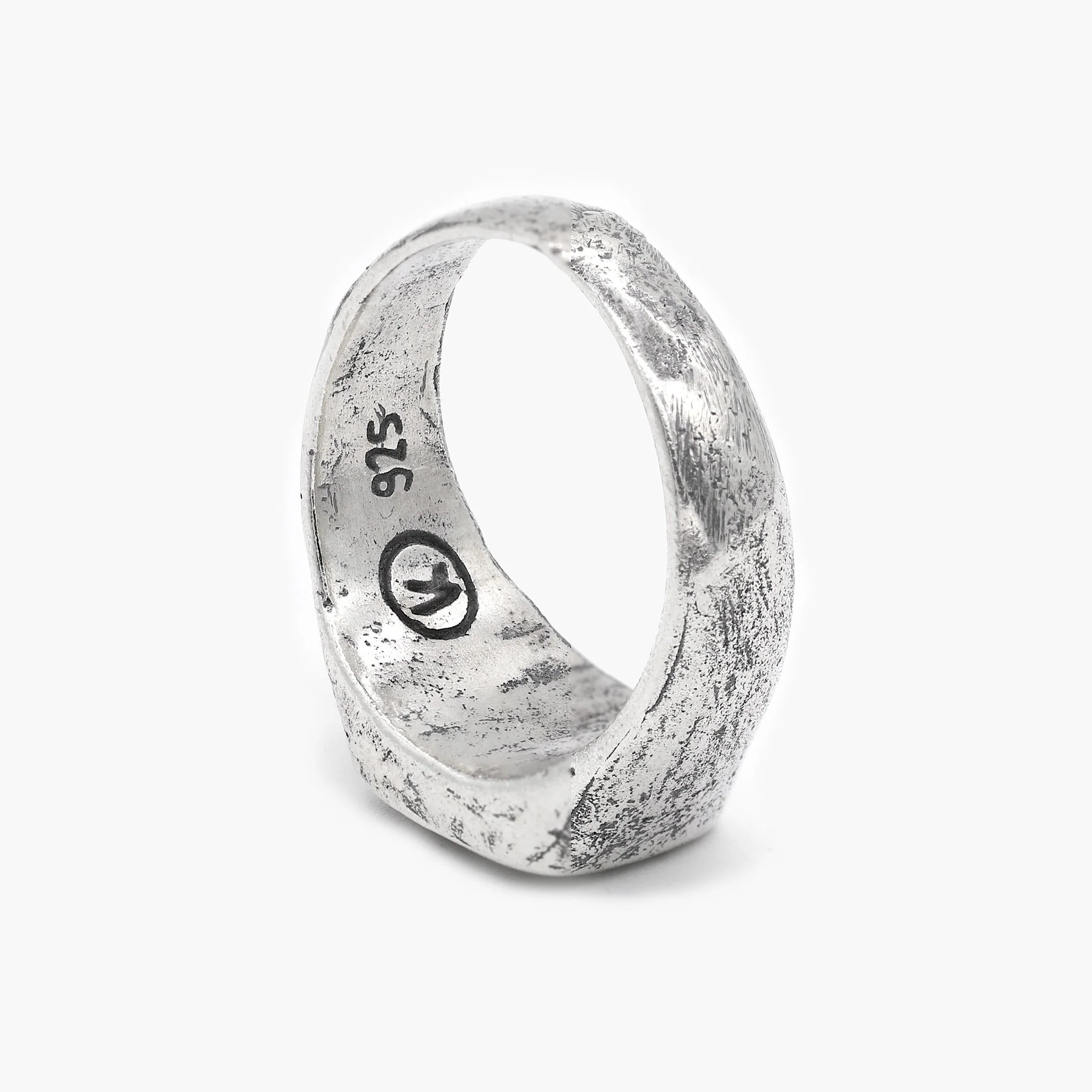 Double Gemstone Sterling Silver Ring - Image 2