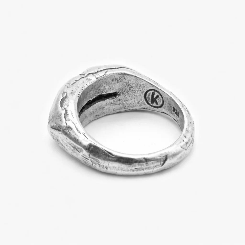 Golden Grillz Sterling Silver Ring - Image 2