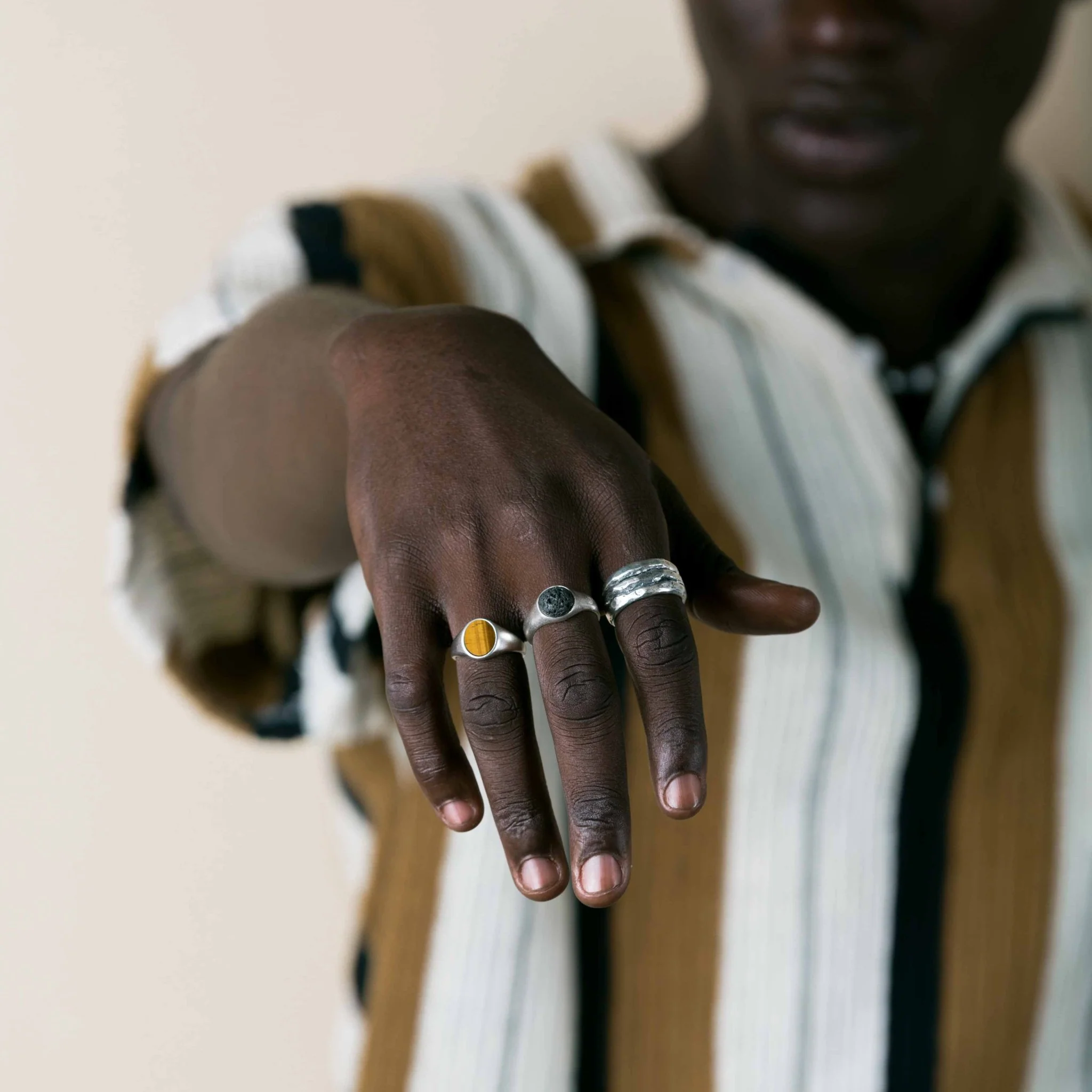 Hand-forged Sterling Silver Ring - Image 4