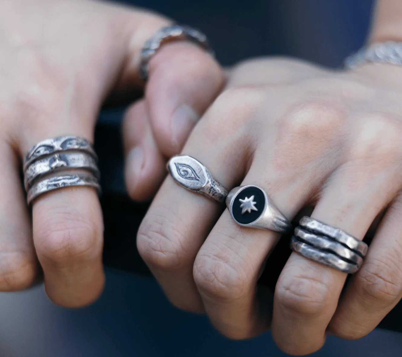 Hand-forged Sterling Silver Ring - Image 5
