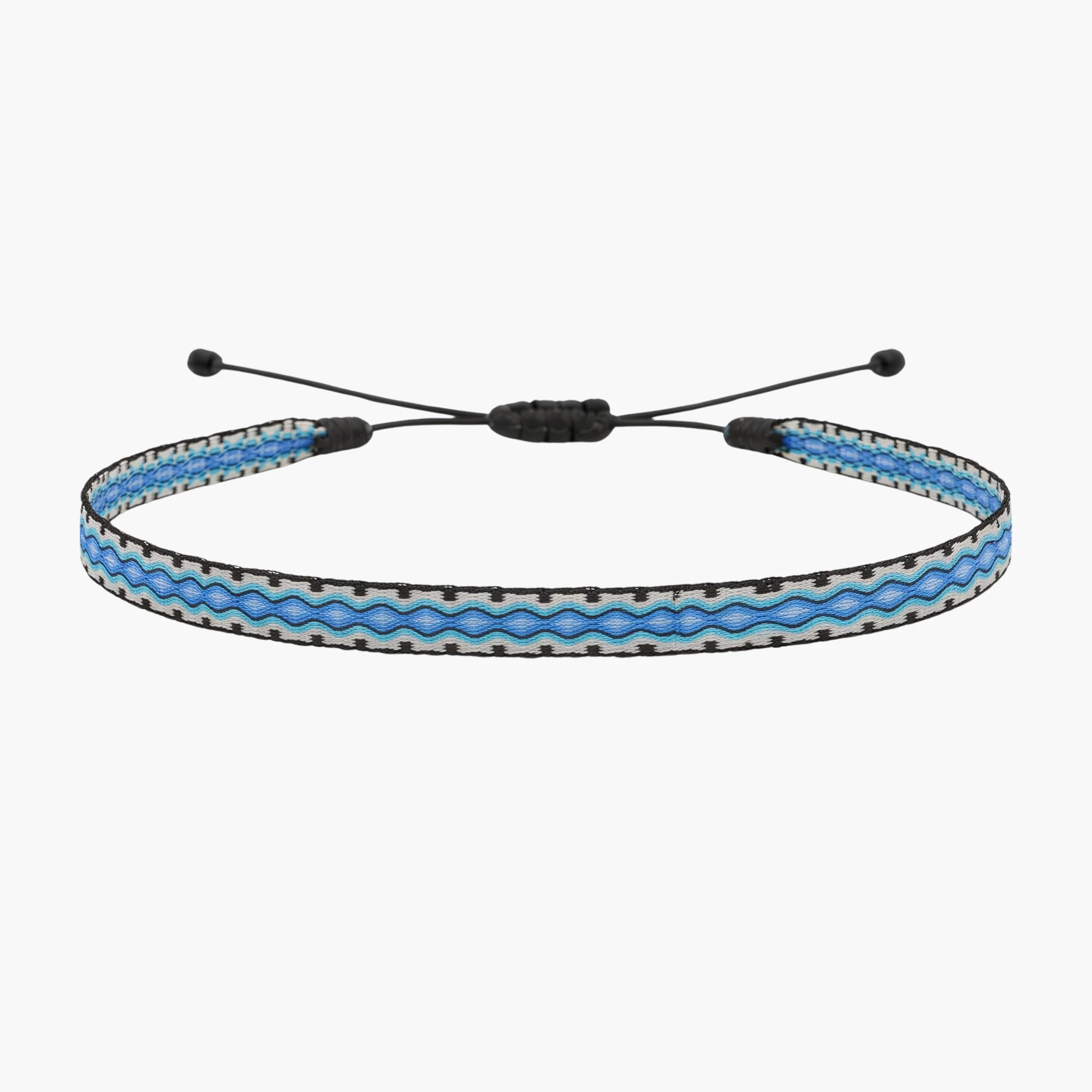 Handmade Purnama Bracelet (Blue/Black)