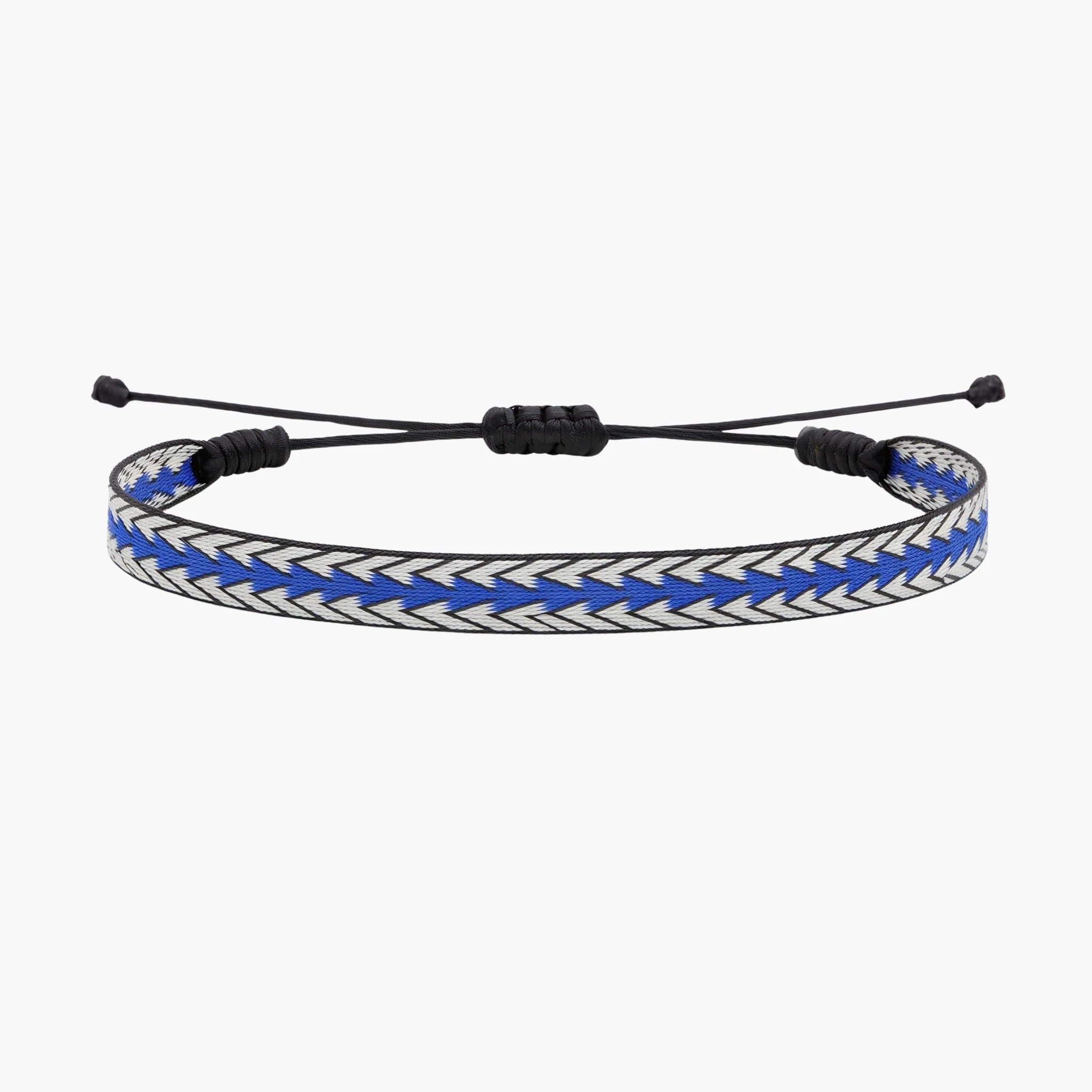 Handmade Purnama Bracelet (Blue/White)