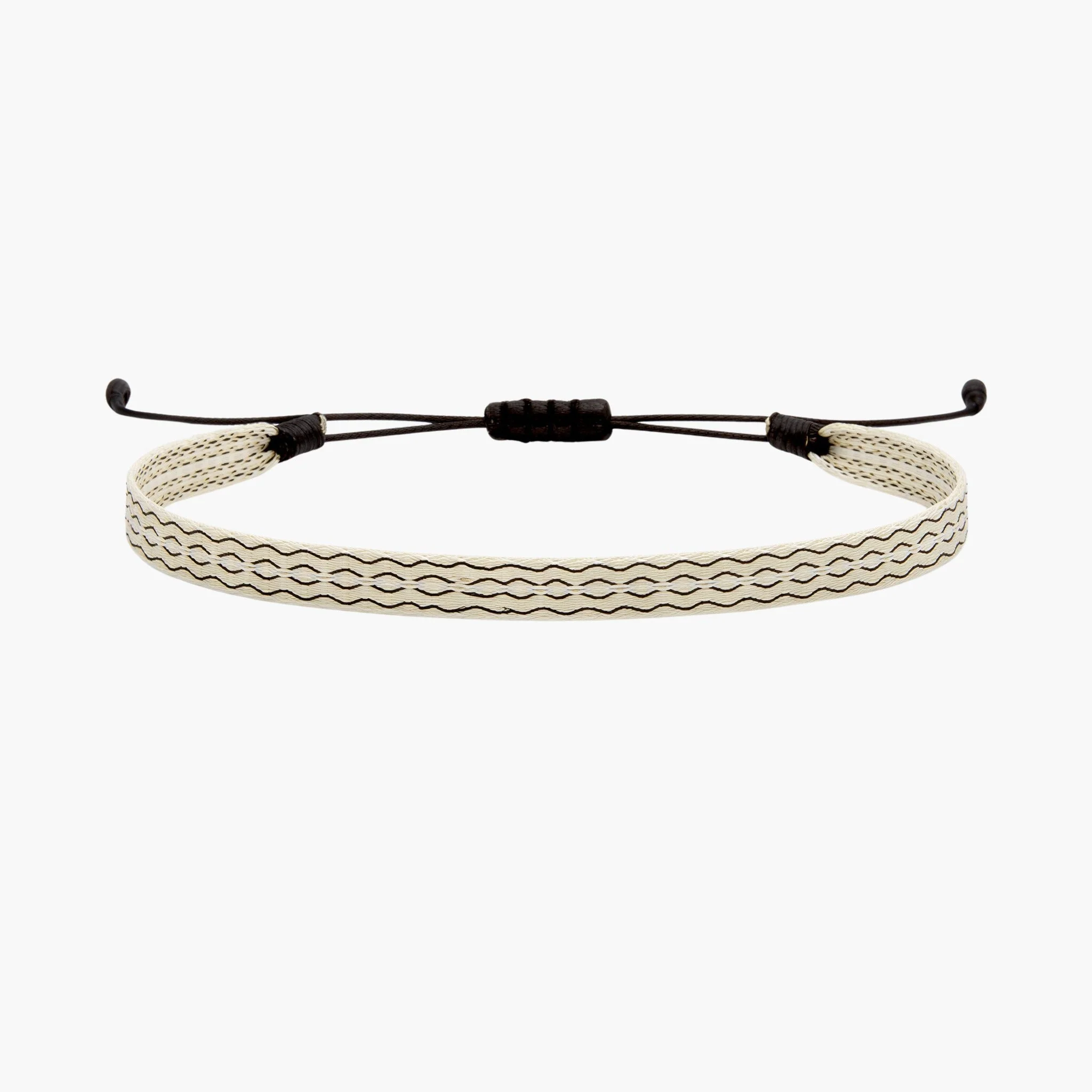Handmade Purnama Bracelet (Cream/Light Green)