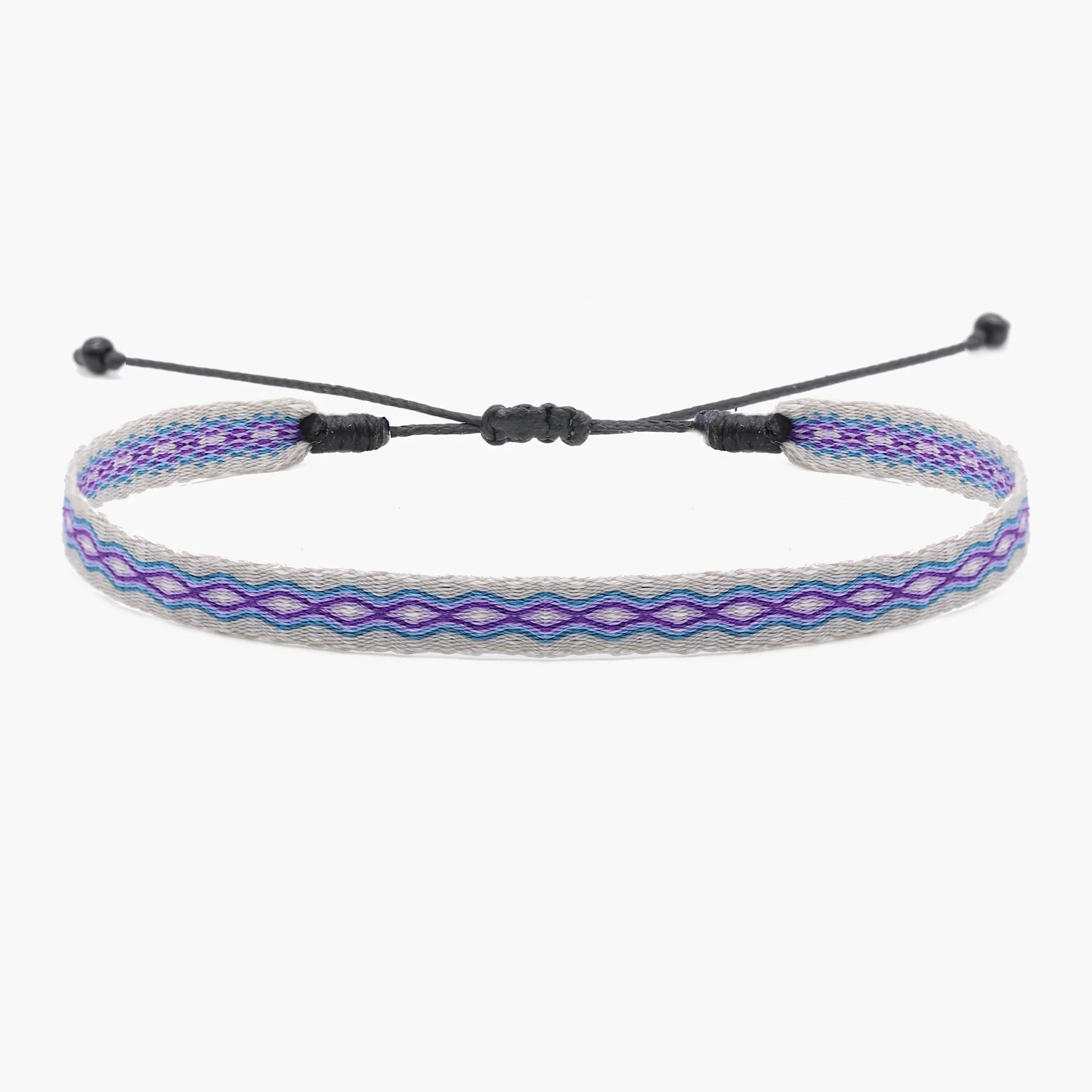 Handmade Purnama Bracelet (Grey/Blue)