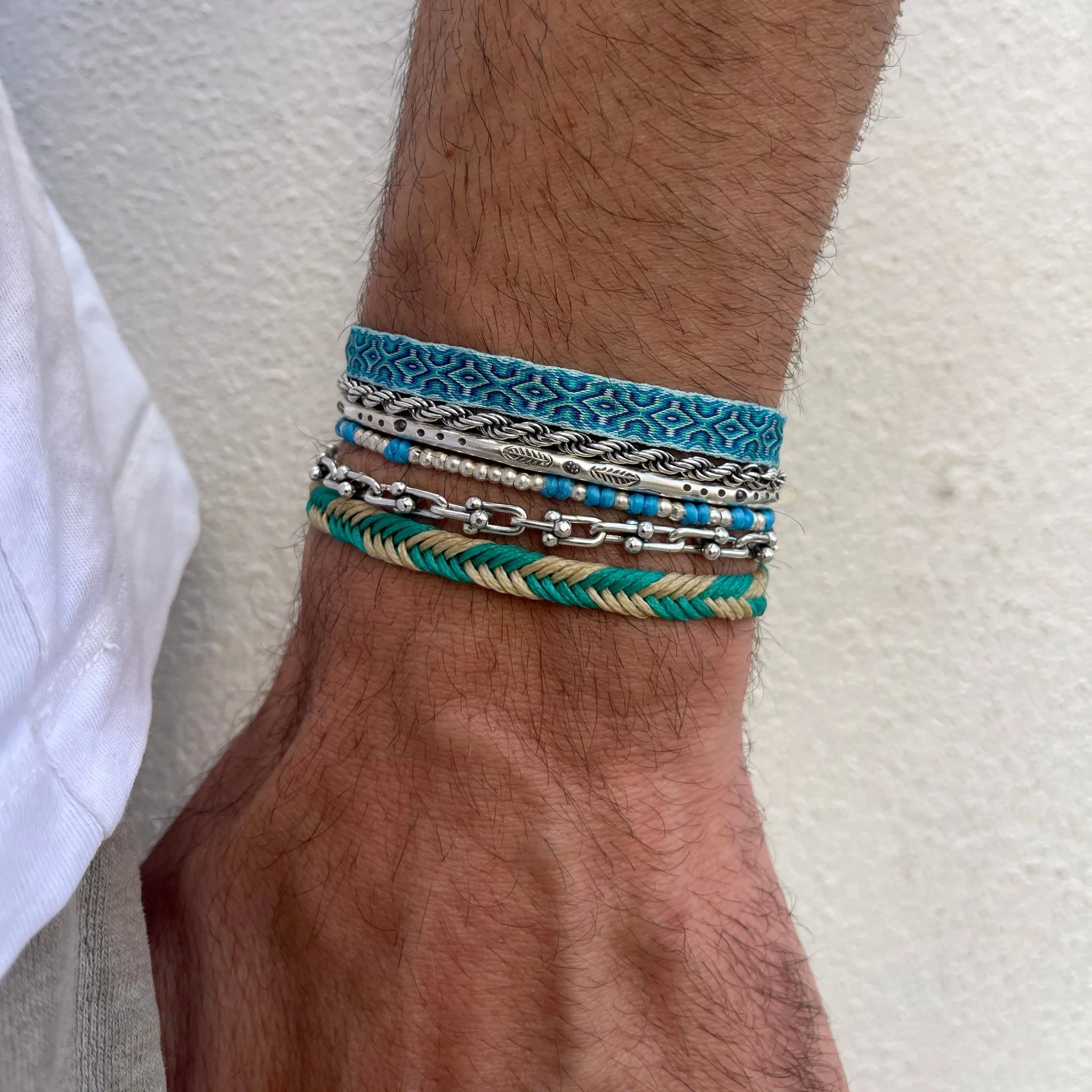 Handmade Purnama Bracelet (Shade of Blue) - Image 2