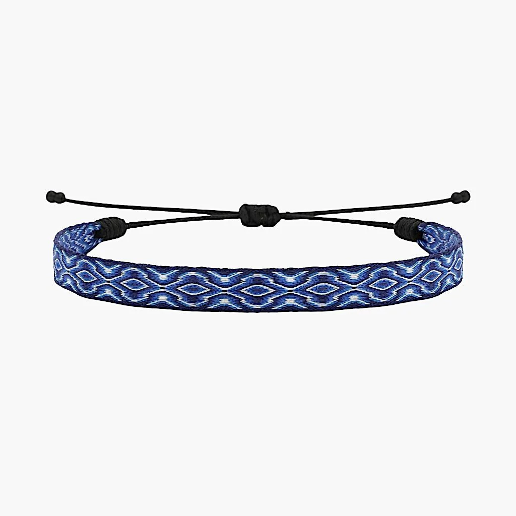 Handmade Purnama Bracelet (Shade of Blue)