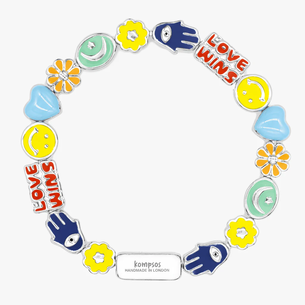 Holidays Bracelet With Multi Enamelled Charms