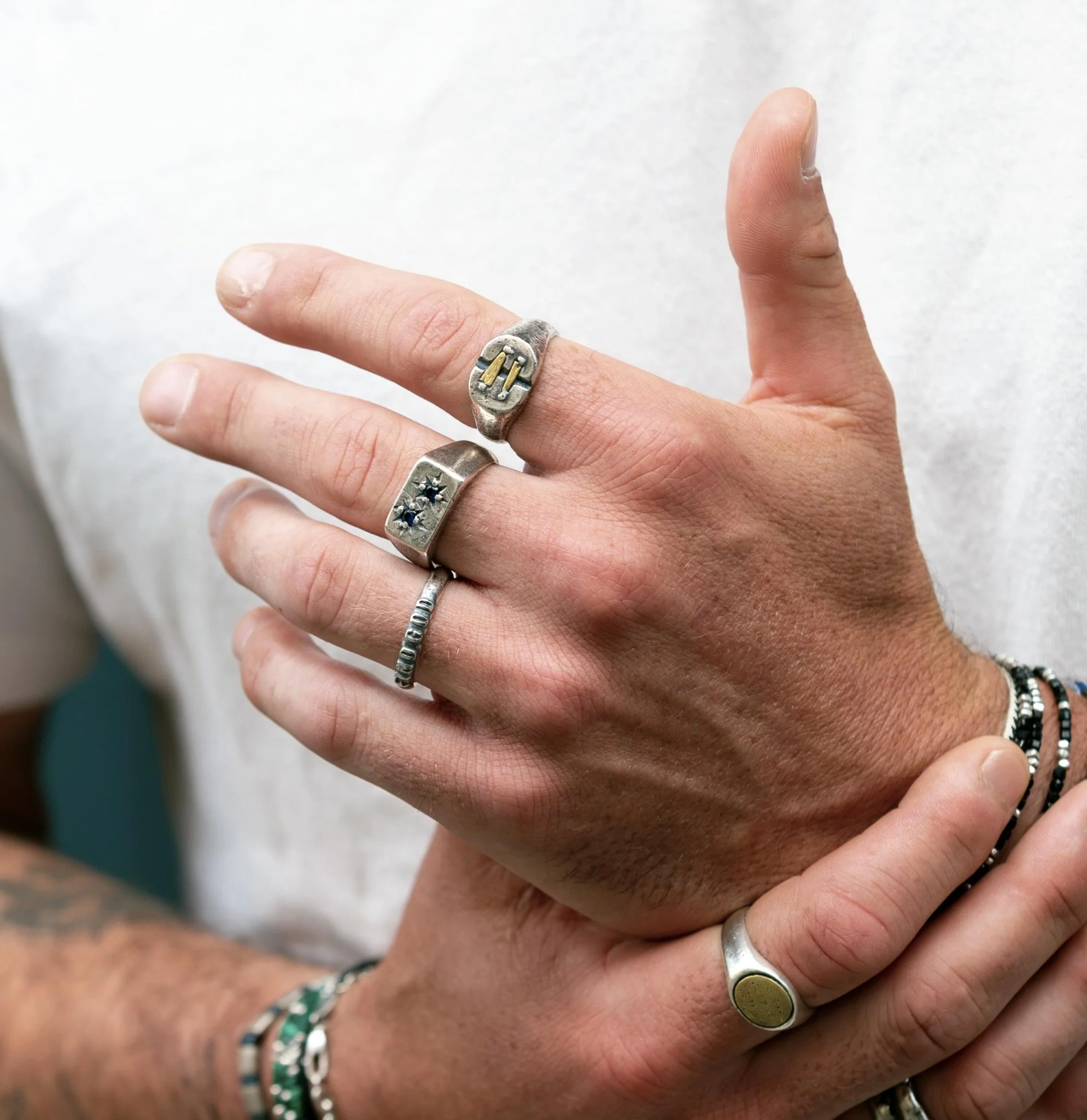 If Not Now Then When Sterling Silver Ring Band - Image 3