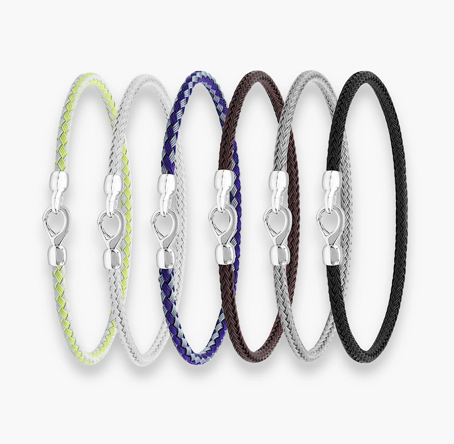 Sailing Cable "Plata" Bracelet (Yellow/Off-White) - Image 3