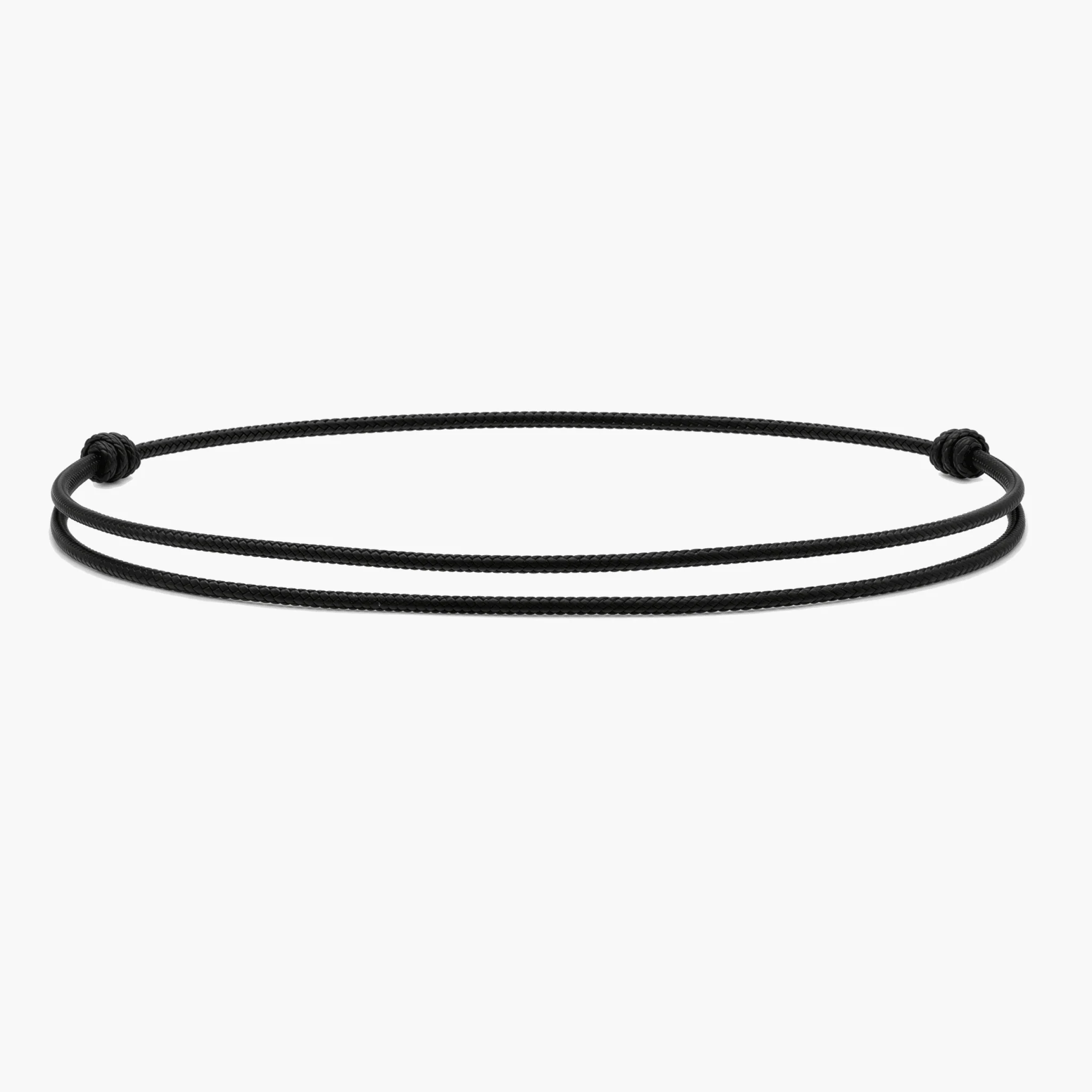 Nylon String Bracelet (Black)