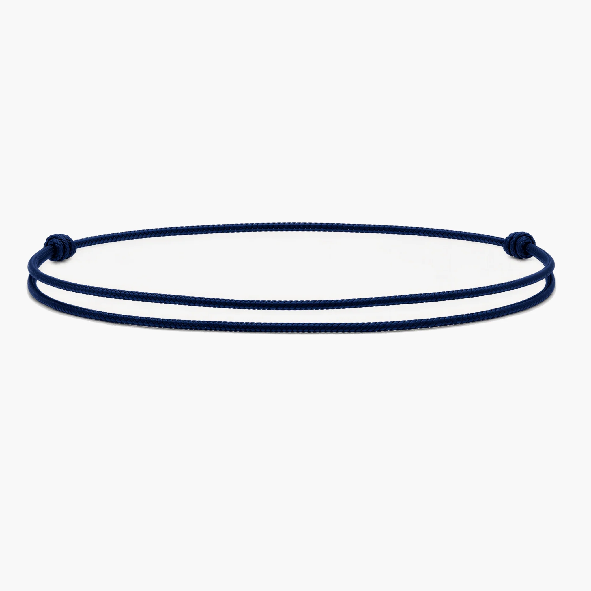 Nylon String Bracelet (Navy Blue)