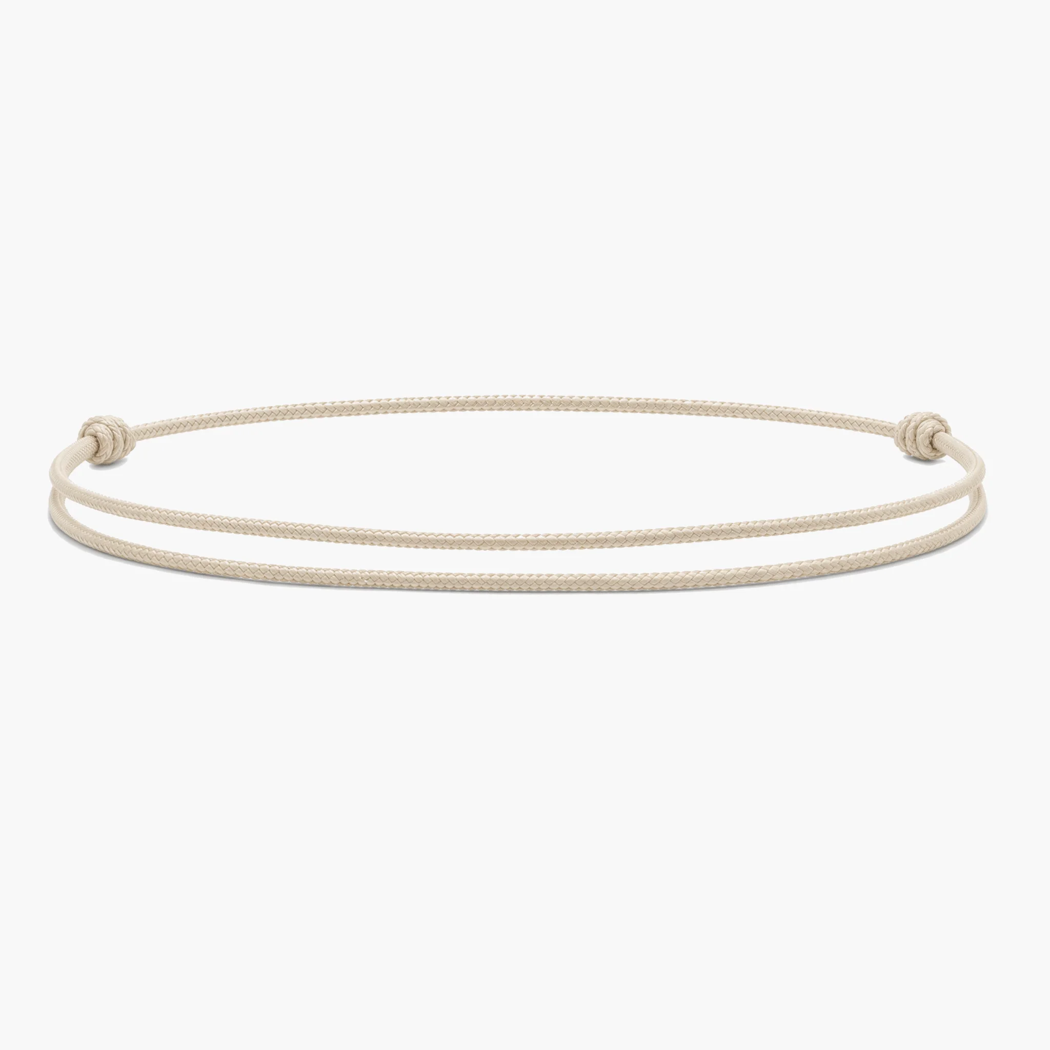 Nylon String Bracelet (Nude)