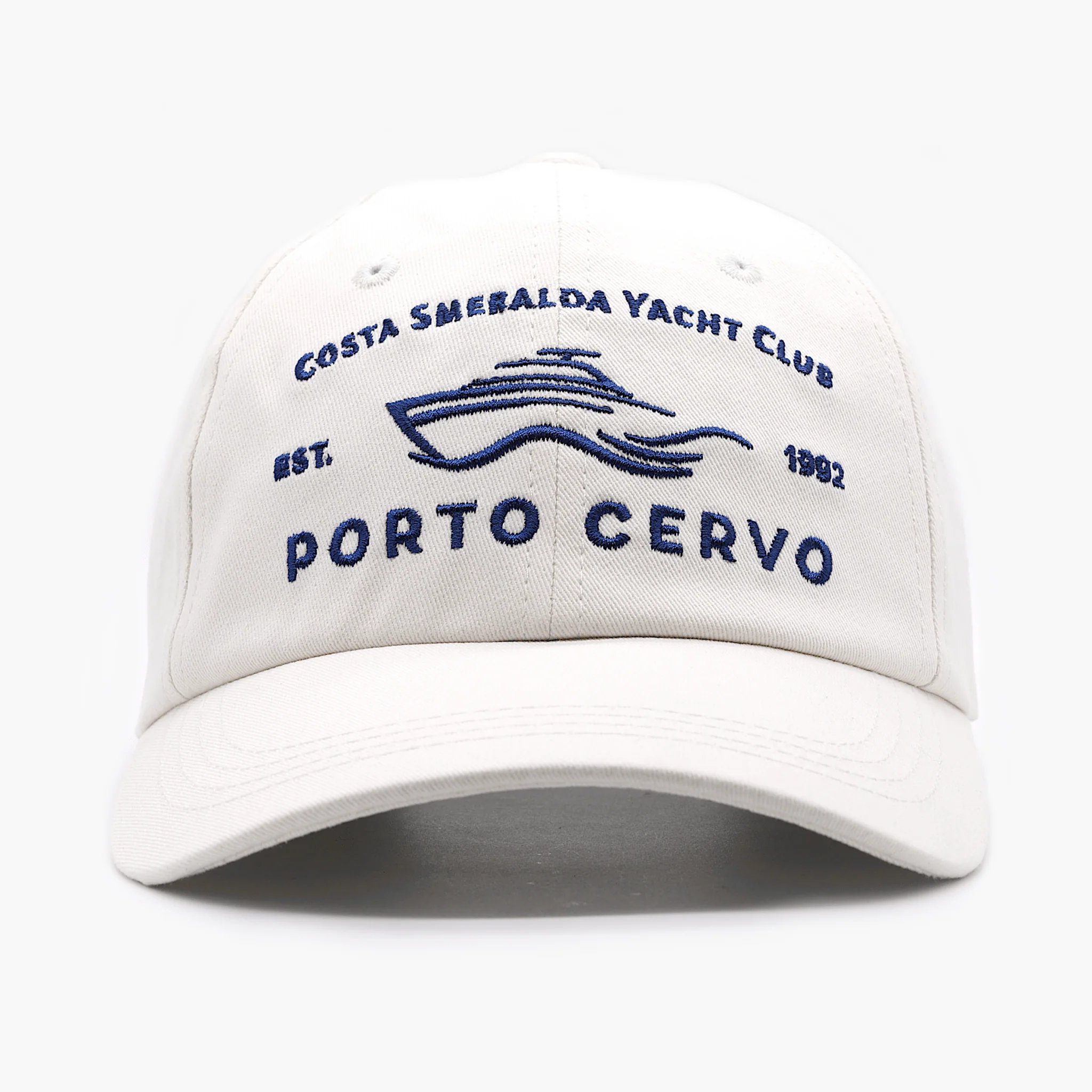 Porto Cervo Yacht Club Souvenir Daddy Cap (Off-White)