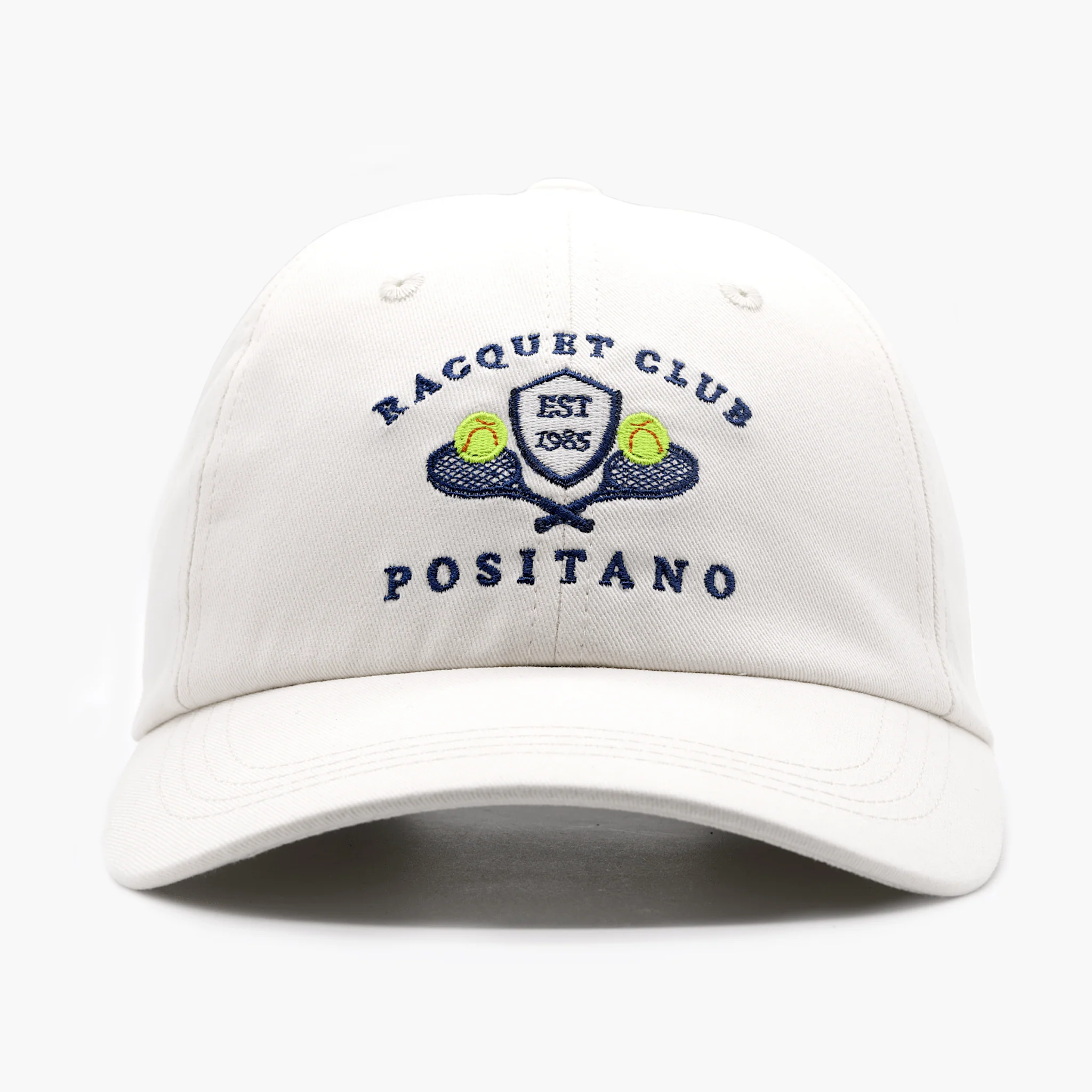 Positano Racquet Club Souvenir Daddy Cap (Off-White)