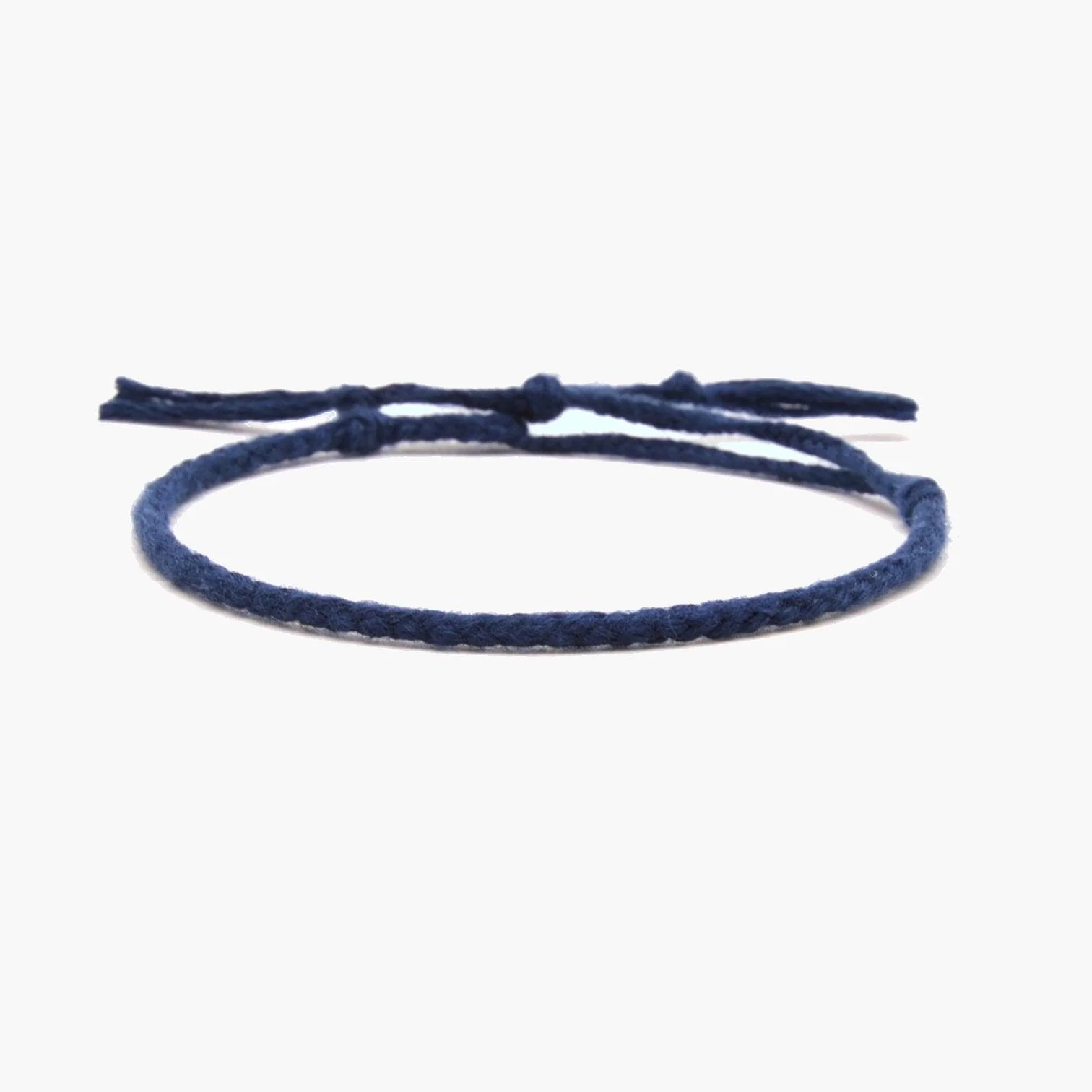 Pranayama Cotton Bracelet (Night Blue) - Image 2