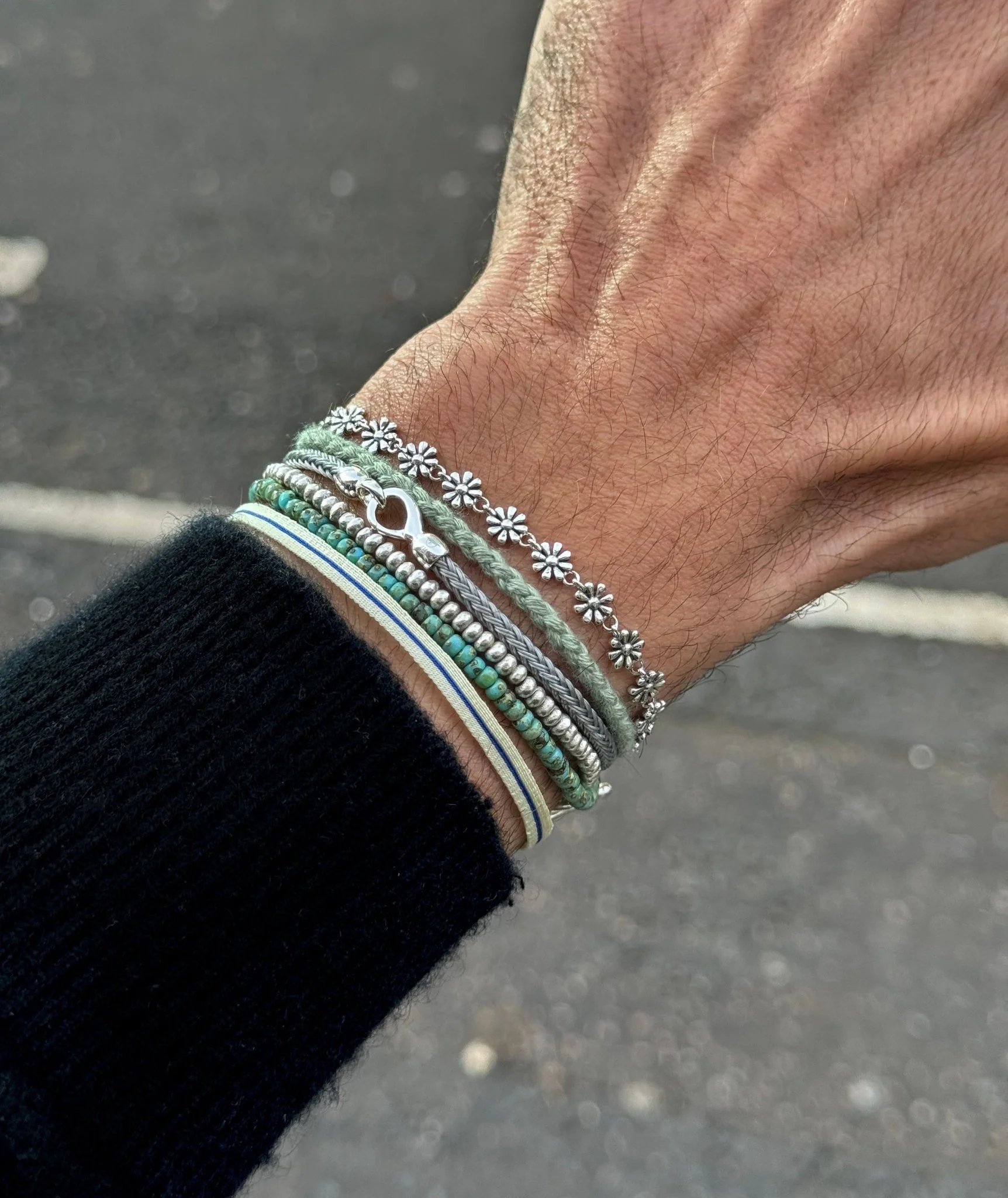 Sailing Cable "Plata" Bracelet (Multicolors) - Image 3