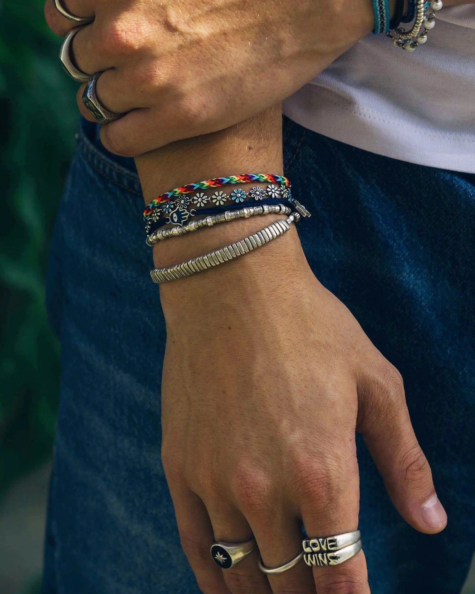 Sailing Cable "Plata" Bracelet (Multicolors) - Image 5