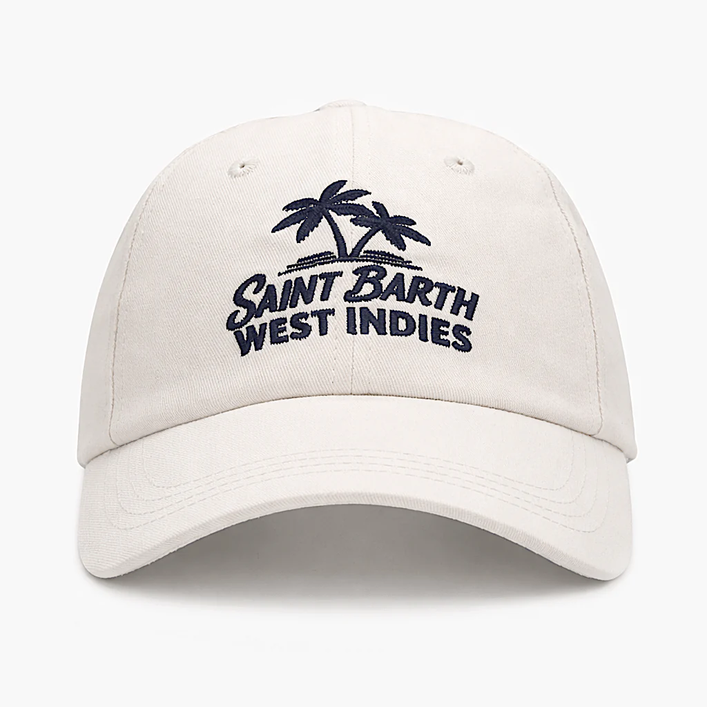 Saint Barth West Indies Souvenir Daddy Cap (Off-White)