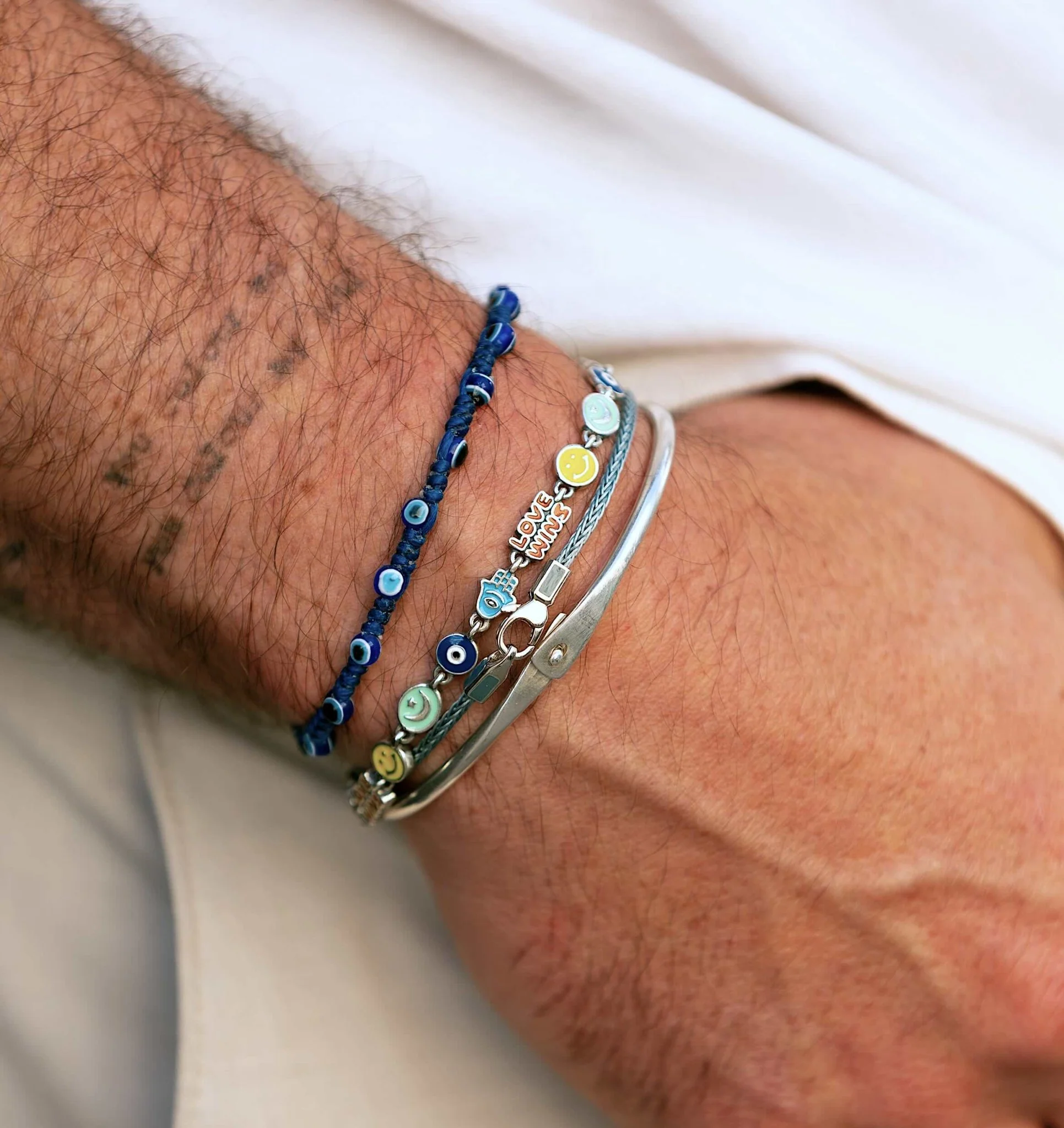 Sterling Silver Lockup Bangle - Image 7