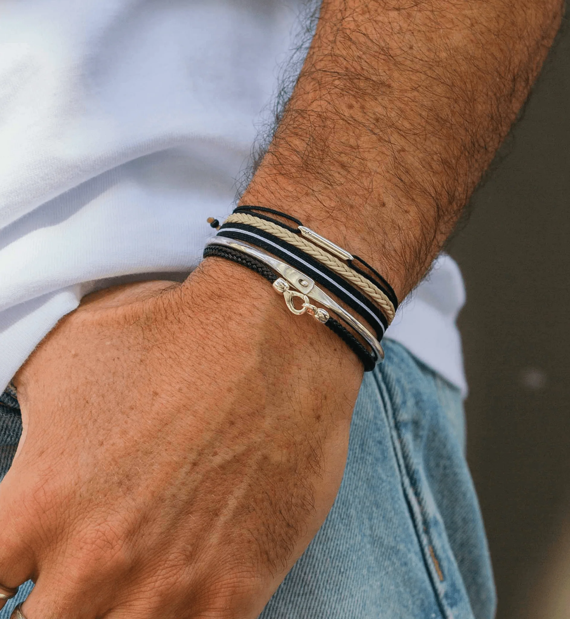 Sterling Silver Lockup Bangle - Image 8